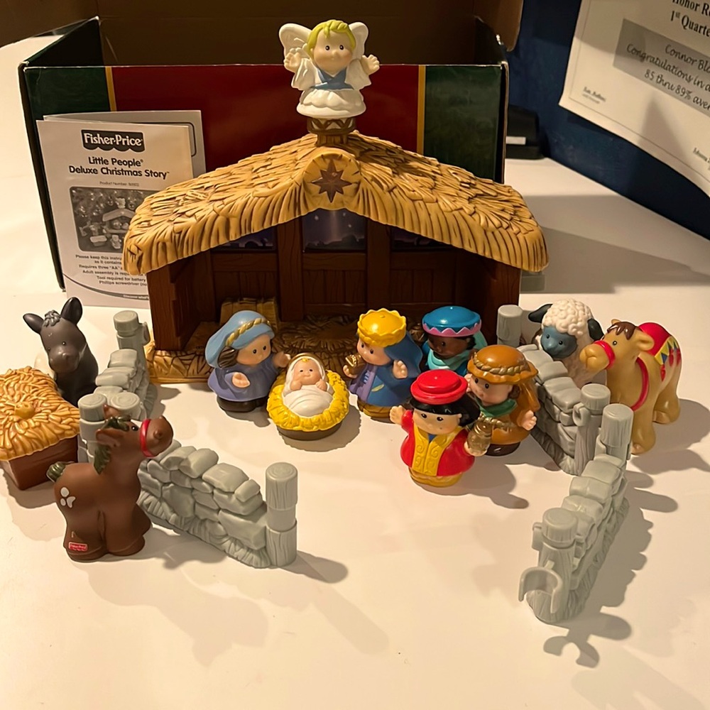 Fisher price little people nativity scene